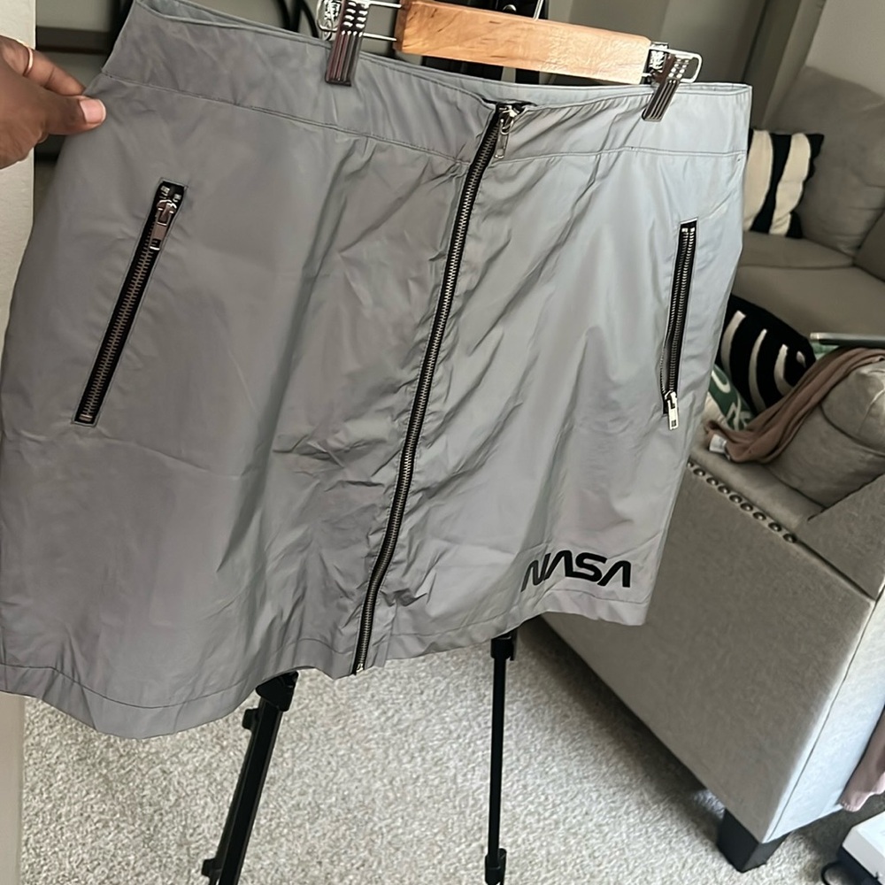 Metallic NASA Skirt
